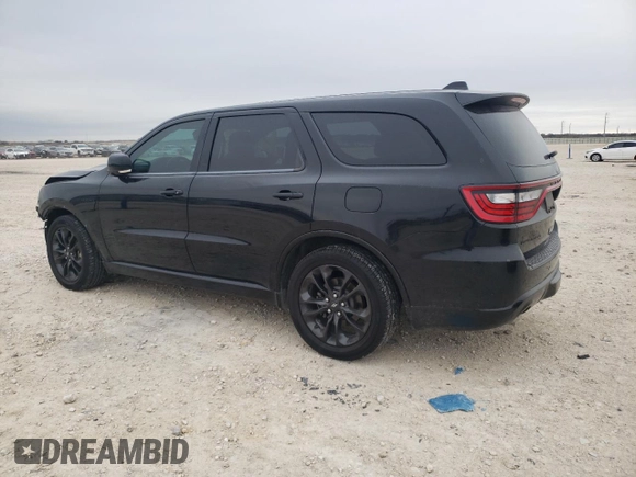 2021 Dodge Durango R/T with VIN 1C4SDHCT1MC761531, listed as a Copart auction lot 42128375 with 47,430 mi miles and Salvage Title. Bid and sale history available at DreamBid. Image 2.