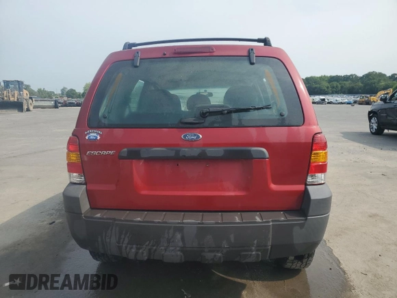 2007 Ford Escape XLS with VIN 1FMYU92ZX7KB69167, listed as a Copart auction lot 59600185 with 162,442 mi miles and Salvage title. Bid and sale history available at DreamBid. Image 6.