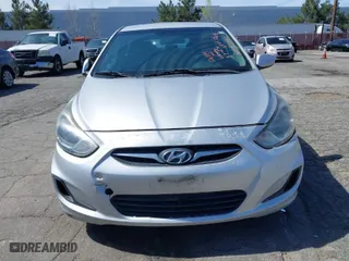 2012 Hyundai Accent GS with VIN KMHCT5AE1CU034744, listed as a IAAI auction lot 41723425 with 176,999 mi miles. Bid and sale history available at carsss.com. Image 6.