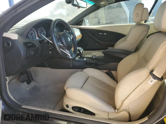 2008 BMW 6 Series 650i with VIN WBAEB53568CX61840, listed as a Copart auction lot 78437654 with 117,548 mi miles and Clean Title. Bid and sale history available at carsss.com. Image 7.