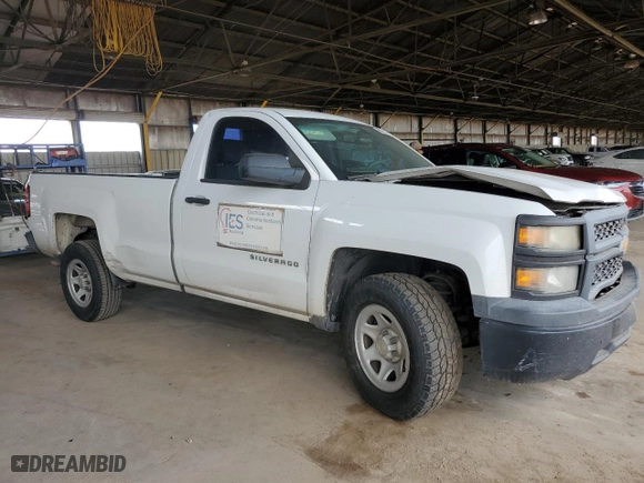 2015 Chevrolet Silverado 1500 Work Truck with VIN 1GCNCPEH5FZ323937, listed as a Copart auction lot 68621814 with 197,832 mi miles and Clean Title. Bid and sale history available at carsss.com. Image 4.