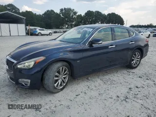2016 Infiniti Q70 with VIN JN1BY1AP2GM221138, listed as a Copart auction lot 63780435 with 134,042 mi miles and Salvage title. Bid and sale history available at DreamBid. Image 1.