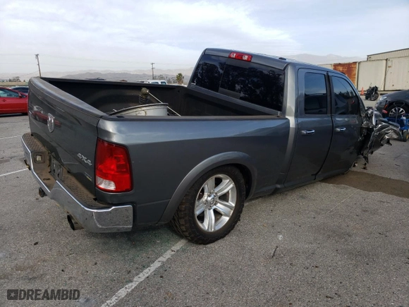2010 Dodge Ram 1500 ST with VIN 1D7RV1GP7AS160521, listed as a Copart auction lot 86634064 with 195,630 mi miles and Salvage Title. Bid and sale history available at carsss.com. Image 3.