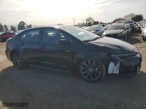 2024 Toyota Corolla SE with VIN 5YFS4MCE7RP210092, listed as a Copart auction lot 49355055 with 8,595 mi miles and Salvage Title. Bid and sale history available at carsss.com. Image 4.