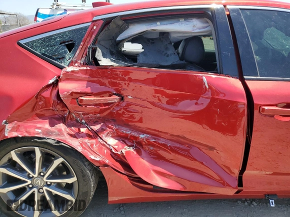 2023 Acura Integra with VIN 19UDE4H29PA016753, listed as a Copart auction lot 54360735 with Not provided miles and Salvage title. Bid and sale history available at DreamBid. Image 10.