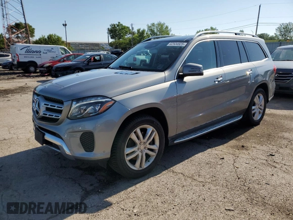 2017 Mercedes-Benz GLS 450 with VIN 4JGDF6EE5HA740510, listed as a Copart auction lot 62534925 with 137,849 mi miles and Clean title. Bid and sale history available at DreamBid. Image 1.