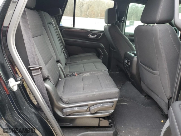 2021 Chevrolet Tahoe LS with VIN 1GNSKMKD2MR250634, listed as a Copart auction lot 43275535 with 106,619 mi miles and Salvage Title. Bid and sale history available at carsss.com. Image 11.