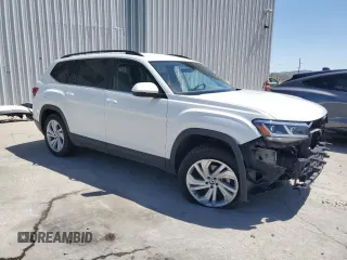 2021 Volkswagen Atlas SE z VIN 1V2HR2CA4MC568201, wystawiony jako Copart lot #57884145 z przebiegiem 49 201 mil mil oraz Czysty tytuł • Clean title. Historia ofert i sprzedaży dostępna na DreamBid. Obrazek 4.