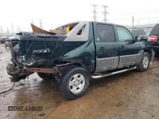 2002 Chevrolet Avalanche with VIN 3GNEK13T72G309949, listed as a Copart auction lot 49253894 with 196,009 mi miles and Salvage Title. Bid and sale history available at DreamBid. Image 3.