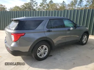 2022 Ford Explorer with VIN 1FMSK7BHXNGA48629, listed as a Copart auction lot 81516644 with 26,406 mi miles and Salvage Title. Bid and sale history available at carsss.com. Image 3.