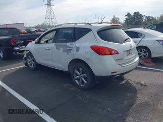 2009 Nissan Murano SL with VIN JN8AZ18U89W100787, listed as a IAAI auction lot 41903238 with 220,476 mi miles and . Bid and sale history available at DreamBid. Image 3.
