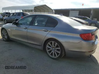 2011 BMW 5 Series 535i with VIN WBAFR7C52BC602347, listed as a Copart auction lot 53147525 with 168,642 mi miles and Salvage Title. Bid and sale history available at carsss.com. Image 2.