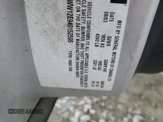 2004 Chevrolet Monte Carlo LS z VIN 2G1WW12E949152595, wystawiony jako Copart lot #43121955 z przebiegiem Nie podano mil oraz Szkoda całkowita • Salvage title. Historia ofert i sprzedaży dostępna na DreamBid. Obrazek 13.