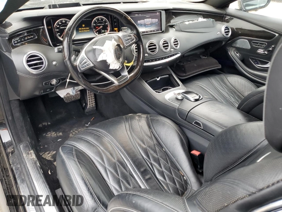 2015 Mercedes-Benz S-Class S 63 AMG with VIN WDDXJ7JB2FA001194, listed as a Copart auction lot 50769785 with 85,324 mi miles and Salvage Title. Bid and sale history available at carsss.com. Image 8.
