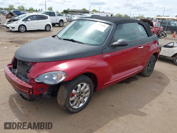 2006 Chrysler PT Cruiser with VIN 3C3HY55X36T375735, listed as a IAAI auction lot 41957672 with Not Provided miles and . Bid and sale history available at DreamBid. Image 2.