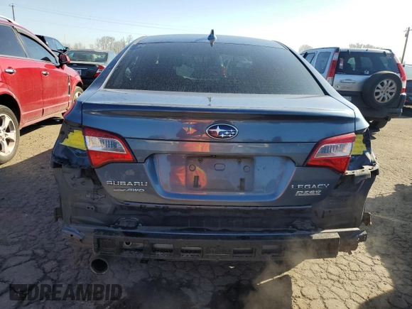 2017 Subaru Legacy Premium with VIN 4S3BNAC6XH3038023, listed as a Copart auction lot 46948865 with 142,747 mi miles and Salvage Title. Bid and sale history available at DreamBid. Image 6.