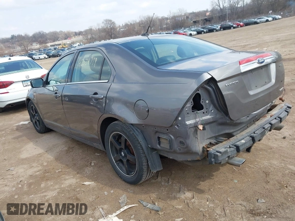 2012 Ford Fusion SEL with VIN 3FAHP0JG9CR207829, listed as a IAAI auction lot 42024719 with 180,501 mi miles. Bid and sale history available at carsss.com. Image 3.