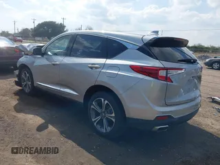 2022 Acura RDX w/Advance Package with VIN 5J8TC2H72NL002017, listed as a IAAI auction lot 41531987 with 34,197 mi miles. Bid and sale history available at carsss.com. Image 3.