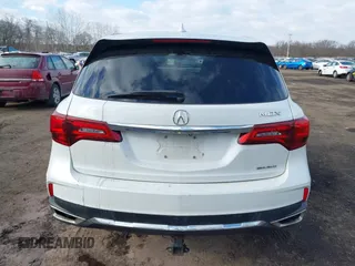 2017 Acura MDX with VIN 5J8YD4H36HL008483, listed as a IAAI auction lot 41404900 with 89,934 mi miles. Bid and sale history available at carsss.com. Image 15.