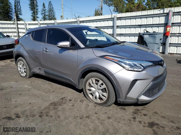 2020 Toyota C-HR LE with VIN NMTKHMBX8LR101807, listed as a Copart auction lot 46647235 with 62,597 mi miles and Non Repairable. Bid and sale history available at carsss.com. Image 4.