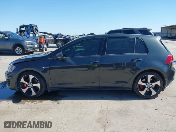 2017 Volkswagen Golf GTI S with VIN 3VW447AU1HM049147, listed as a IAAI auction lot 41775702 with 70,100 mi miles. Bid and sale history available at carsss.com. Image 15.