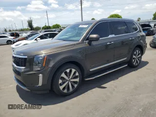 2022 Kia Telluride S with VIN 5XYP6DHC7NG241722, listed as a Copart auction lot 55633715 with 74,520 mi miles and Non Repairable. Bid and sale history available at DreamBid. Image 1.