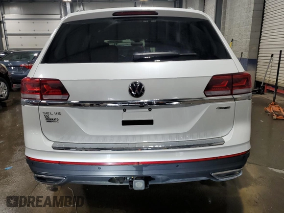 2023 Volkswagen Atlas SEL with VIN 1V2BR2CA3PC527617, listed as a Copart auction lot 85940764 with 26,971 mi miles and Salvage title. Bid and sale history available at DreamBid. Image 6.
