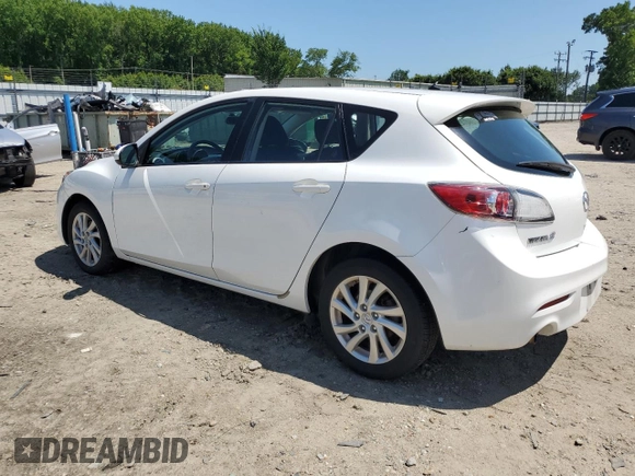 2012 Mazda 3 i Touring с VIN JM1BL1L72C1628655, выставлен на аукционе Copart как лот 61523145 с пробегом 139 639 миль миль и Списание • Salvage title. История ставок и продаж доступна на DreamBid. Изображение 2.