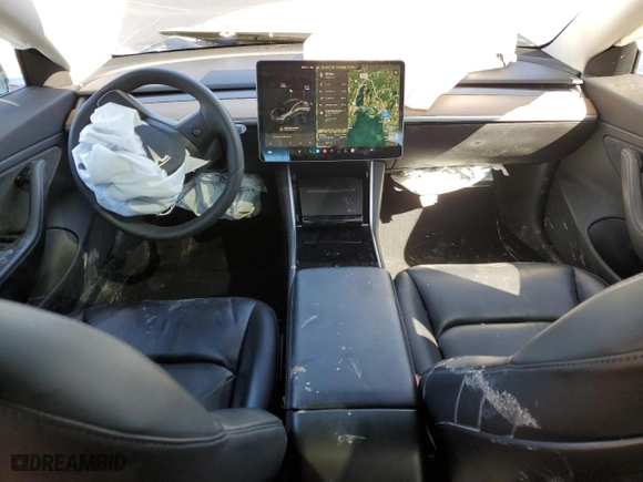 2019 Tesla Model 3 Long Range with VIN 5YJ3E1EB8KF452023, listed as a Copart auction lot 47389285 with 123,488 mi miles and Salvage Title. Bid and sale history available at carsss.com. Image 8.