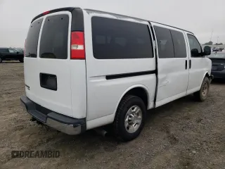 2012 Chevrolet Express Passenger 1LT with VIN 1GAZGYFG8C1174282, listed as a Copart auction lot 86012024 with 170,680 mi miles and Salvage title. Bid and sale history available at DreamBid. Image 3.