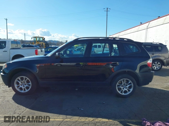 2004 BMW X3 2.5i with VIN WBXPA73444WB26471, listed as a IAAI auction lot 41702540 with 161,894 mi miles. Bid and sale history available at carsss.com. Image 14.