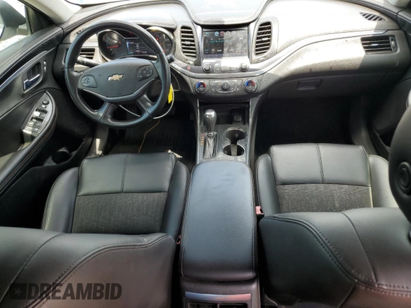 2017 Chevrolet Impala LT with VIN 1G1105SA7HU162910, listed as a Copart auction lot 54165145 with 115,315 mi miles and Salvage Title. Bid and sale history available at DreamBid. Image 8.