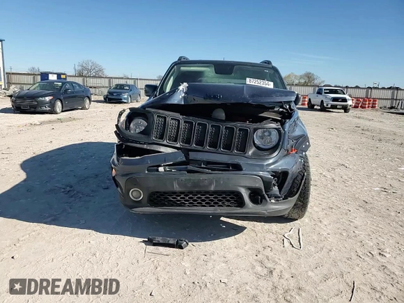 2020 Jeep Renegade Altitude with VIN ZACNJABB8LPL01473, listed as a Copart auction lot 87252354 with Not provided miles and Salvage title. Bid and sale history available at DreamBid. Image 11.