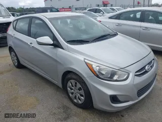 2015 Hyundai Accent GS with VIN KMHCT5AE4FU225045, listed as a IAAI auction lot 41927962 with 133,932 mi miles. Bid and sale history available at carsss.com. Image 1.