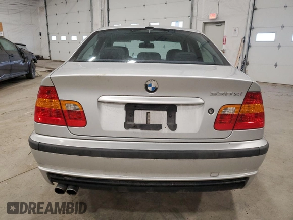 2004 BMW 3 Series 330xi with VIN WBAEW534X4PN31961, listed as a Copart auction lot 86862924 with 139,563 mi miles and Salvage Title. Bid and sale history available at carsss.com. Image 6.