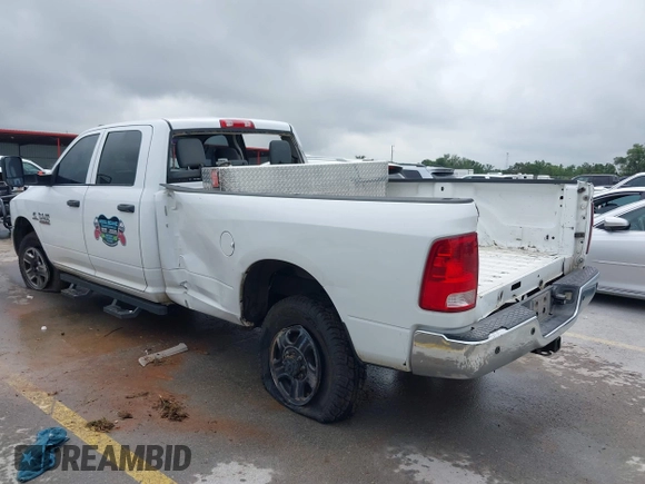 2016 Ram 2500 Tradesman with VIN 3C6UR5HLXGG237028, listed as a IAAI auction lot 42115381 with 302,532 mi miles and . Bid and sale history available at DreamBid. Image 3.