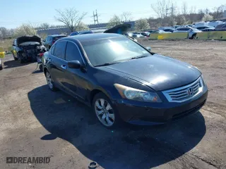 2008 Honda Accord Sdn EX-L with VIN 1HGCP268X8A048033, listed as a IAAI auction lot 42004740 with 135,191 mi miles. Bid and sale history available at carsss.com. Image 1.