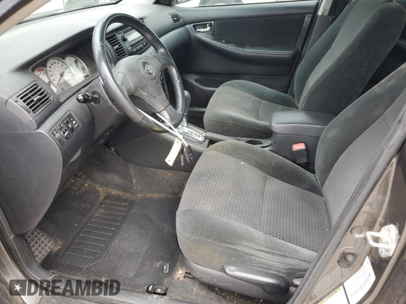 2007 Toyota Corolla CE with VIN 1NXBR30E57Z806300, listed as a Copart auction lot 62551425 with 156,778 mi miles and Salvage title. Bid and sale history available at DreamBid. Image 7.