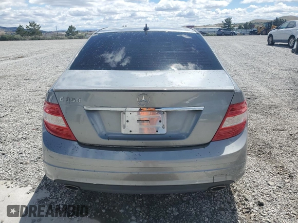 2008 Mercedes-Benz C 350 Sport with VIN WDDGF56X88F066440, listed as a Copart auction lot 57126625 with 99,033 mi miles and Salvage title. Bid and sale history available at DreamBid. Image 6.