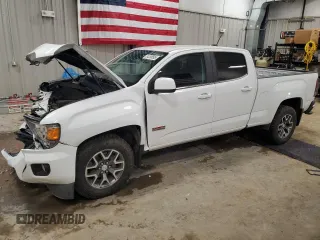 2018 GMC Canyon 4WD SLT with VIN 1GTG6DEN3J1241720, listed as a Copart auction lot 51258595 with 31,969 mi miles and Salvage Title. Bid and sale history available at carsss.com. Image 1.