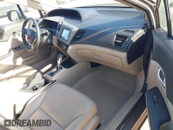 2012 Honda Civic EX-L with VIN 19XFB2F94CE303073, listed as a IAAI auction lot 42136841 with 102,905 mi miles and . Bid and sale history available at DreamBid. Image 5.