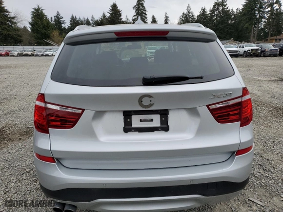 2016 BMW X3 xDrive28i with VIN 5UXWX9C52G0D73974, listed as a Copart auction lot 49965835 with 56,226 mi miles and Salvage Title. Bid and sale history available at carsss.com. Image 6.
