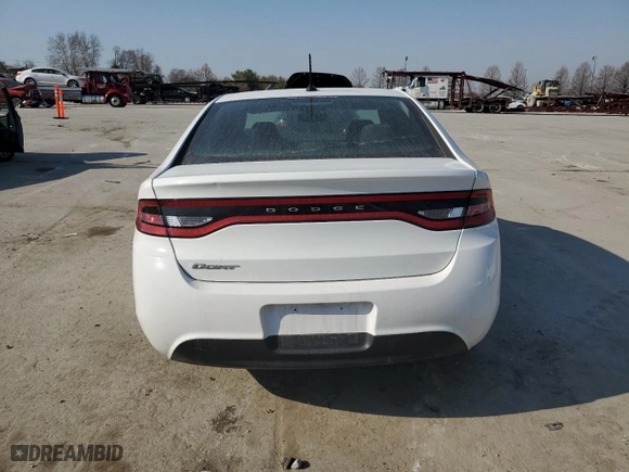 2015 Dodge Dart SE with VIN 1C3CDFAA2FD415614, listed as a Copart auction lot 48775925 with 83,388 mi miles and Salvage Title. Bid and sale history available at carsss.com. Image 6.