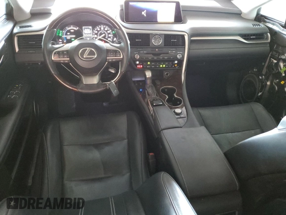 2017 Lexus RX 450h with VIN 2T2BGMCA2HC012194, listed as a Copart auction lot 63119545 with 33,601 mi miles and Salvage title. Bid and sale history available at DreamBid. Image 8.