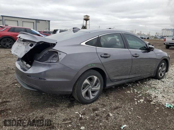 2019 Honda Insight EX with VIN 19XZE4F58KE031476, listed as a Copart auction lot 50836245 with 103,894 mi miles and Salvage Title. Bid and sale history available at DreamBid. Image 3.