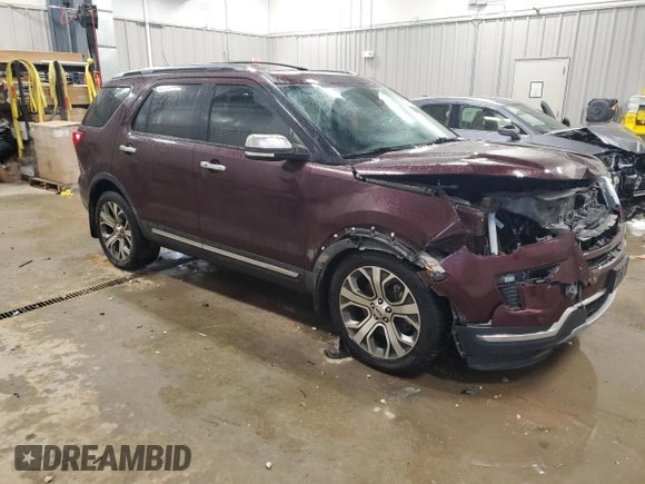 2019 Ford Explorer Limited с VIN 1FM5K8F88KGA27965, выставлен на аукционе Copart как лот 86899374 с пробегом 136 040 миль миль и Списание • Salvage title. История ставок и продаж доступна на DreamBid. Изображение 4.