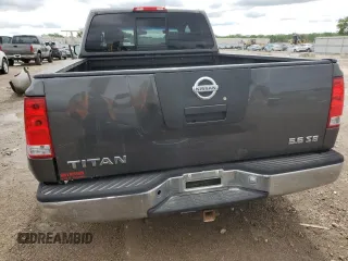 2006 Nissan Titan SE with VIN 1N6BA06B56N549572, listed as a Copart auction lot 55050165 with 212,808 mi miles and Salvage title. Bid and sale history available at DreamBid. Image 6.