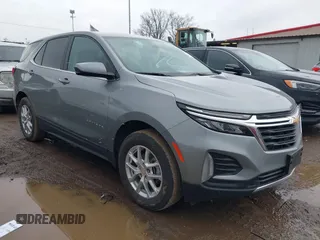 2023 Chevrolet Equinox LT with VIN 3GNAXUEG2PS201910, listed as a IAAI auction lot 41579705 with 33,173 mi miles and . Bid and sale history available at DreamBid. Image 1.