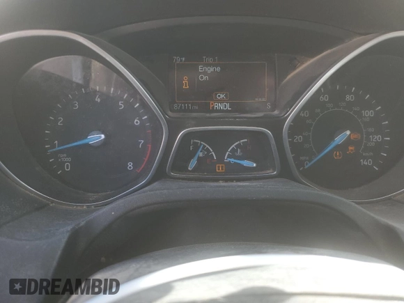2017 Ford Focus SE with VIN 1FADP3F21HL308222, listed as a Copart auction lot 50707285 with 87,111 mi miles and Salvage title. Bid and sale history available at DreamBid. Image 9.