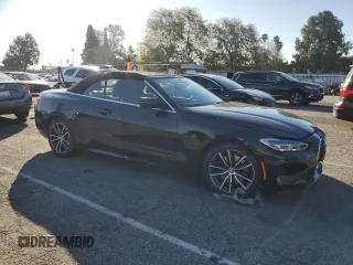 2024 BMW 4 Series 430i z VIN WBA23AT02RCR74086, wystawiony jako Copart lot #45693975 z przebiegiem 17 281 mil mil oraz Tytuł czysty. Historia ofert i sprzedaży dostępna na DreamBid. Obrazek 4.